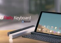 LG Membuat Keyboard Bluetooth Yang Bisa Digulung