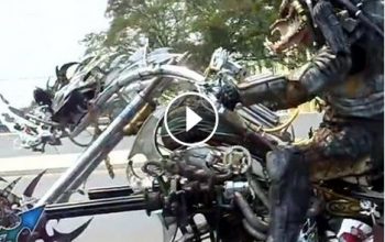 Modifikasi Motor Extreme Monster Keren Abis!!