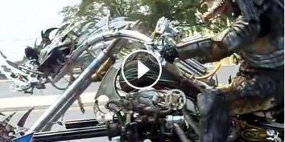 Modifikasi Motor Extreme Monster Keren Abis!!